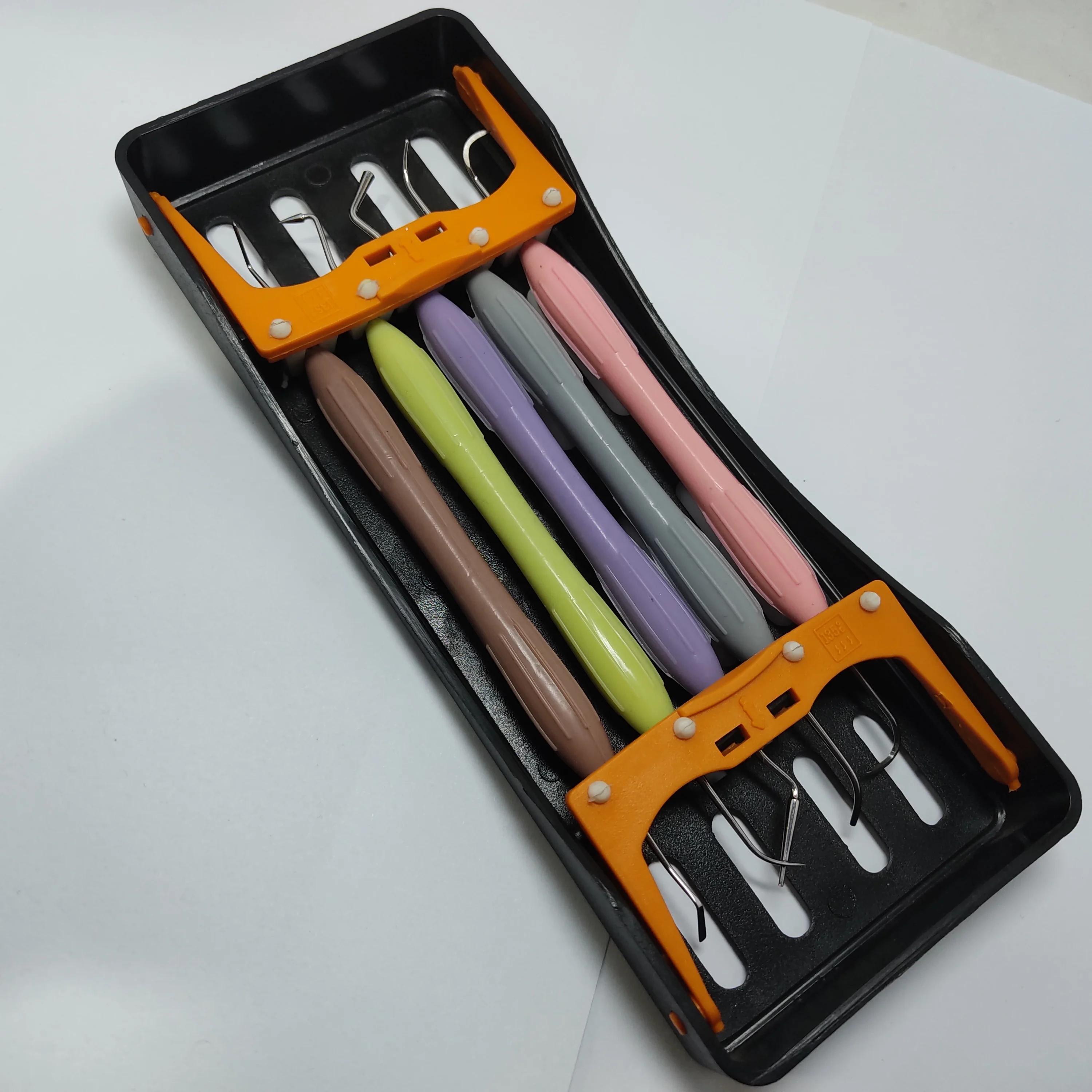 LM Arte Complete Set - 8 Restorative Instruments With Cassette LM Arte Complete Set - 8 Restorative Instruments With Cassette