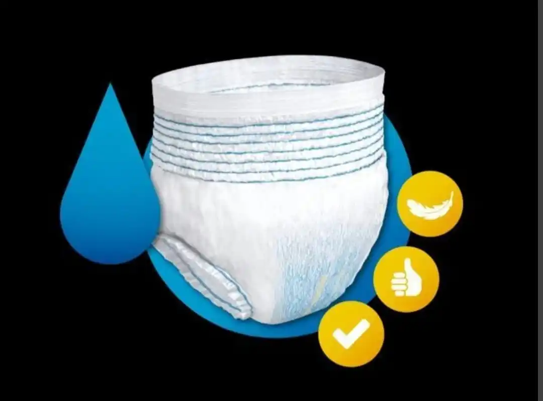 Golden Adult Diapers Comfortable Disposable Sleepy Adult Wearing Diaper