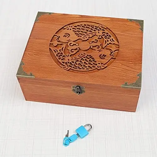 Wooden Urn Box For Human Ashes,Cremation Funeral Pet Memorial Cat