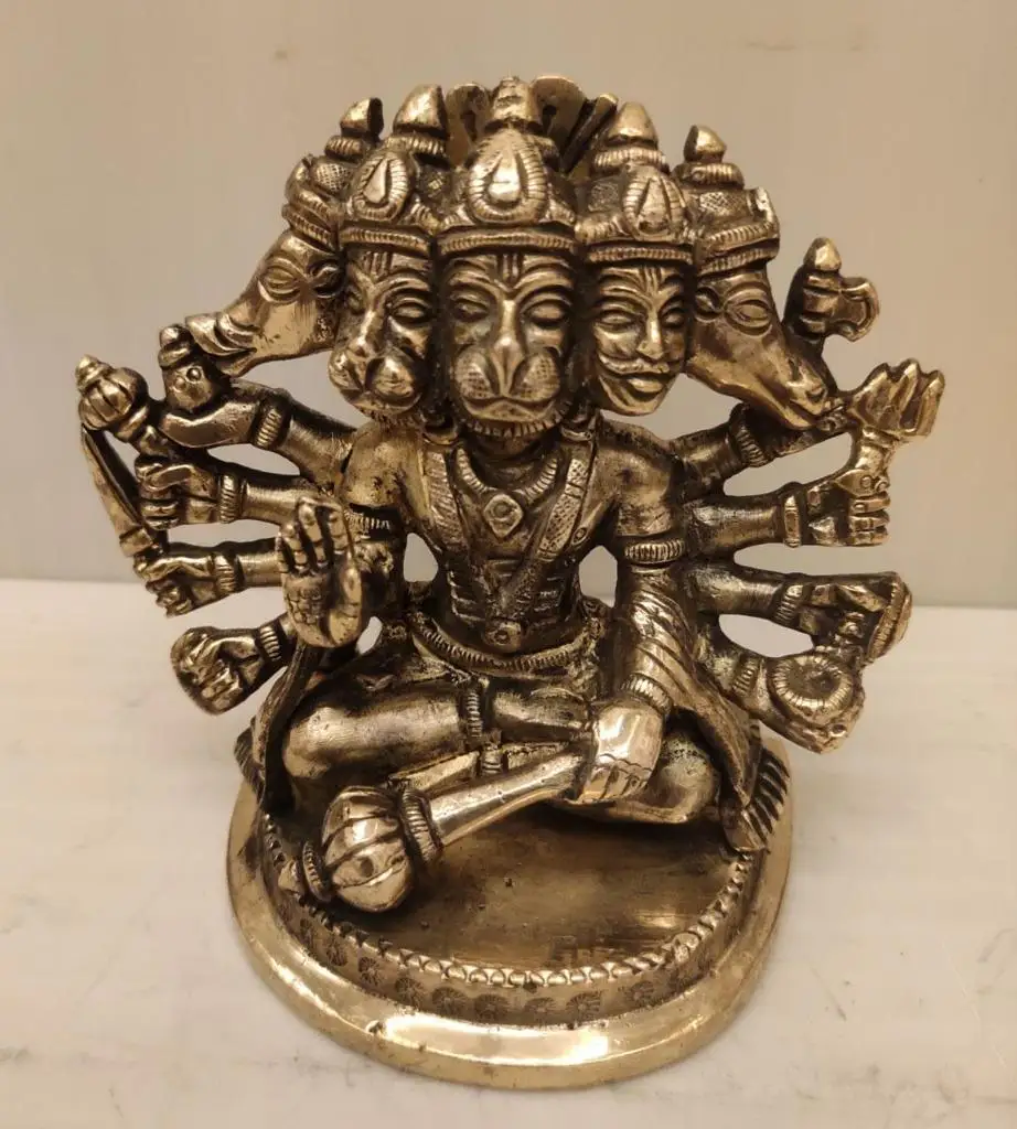 Custom Made Bronze Statues Of Indian Gods And Goddess In Size 45 Inches With 700 Gram Weight