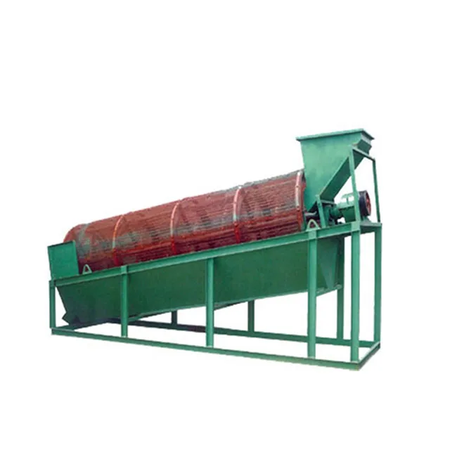 Large Capacity Rotary Drum Sifter Compost Sieve Trommel Screen Manufacturer Supplier In India