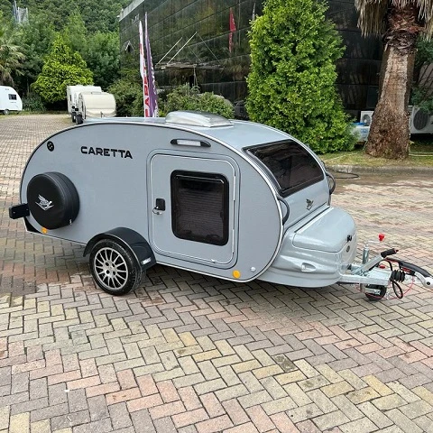 Caretta Mini Special Caravan For Atv Motor Lightest Caravan In World ...