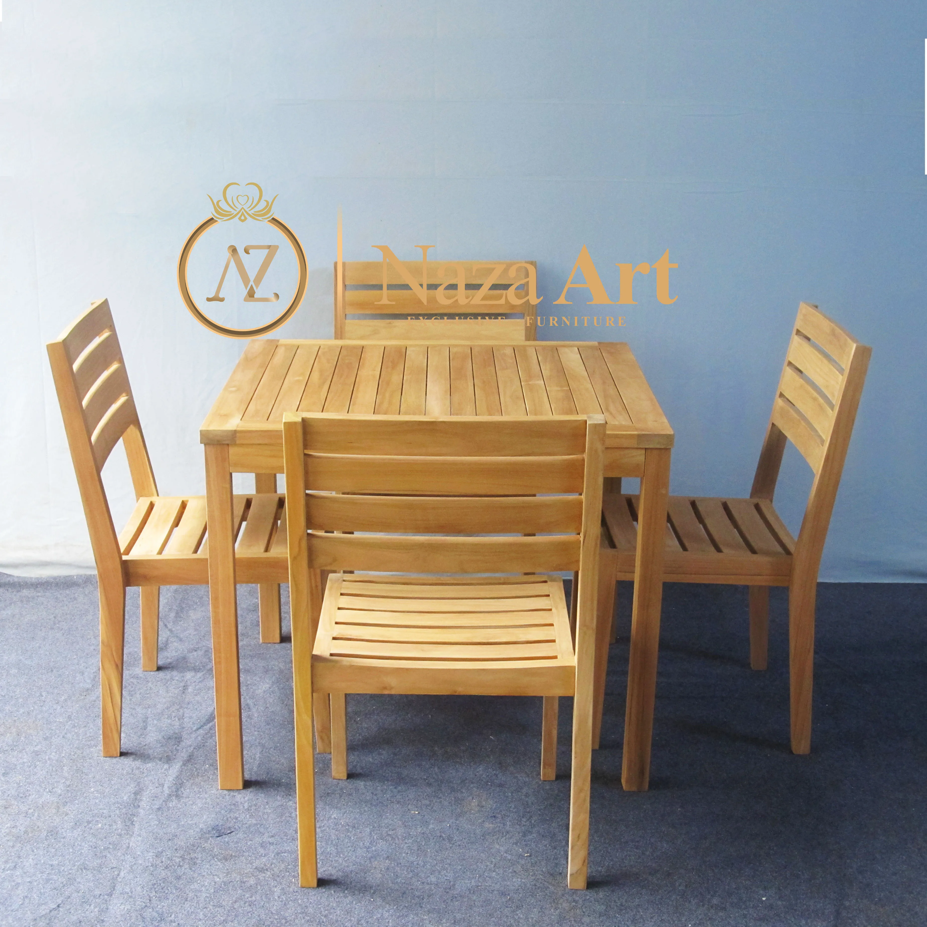 Wholesale Garden Furniture Teak Outdoor Patio Sets Dining Table Wooden Furniture Dining Set