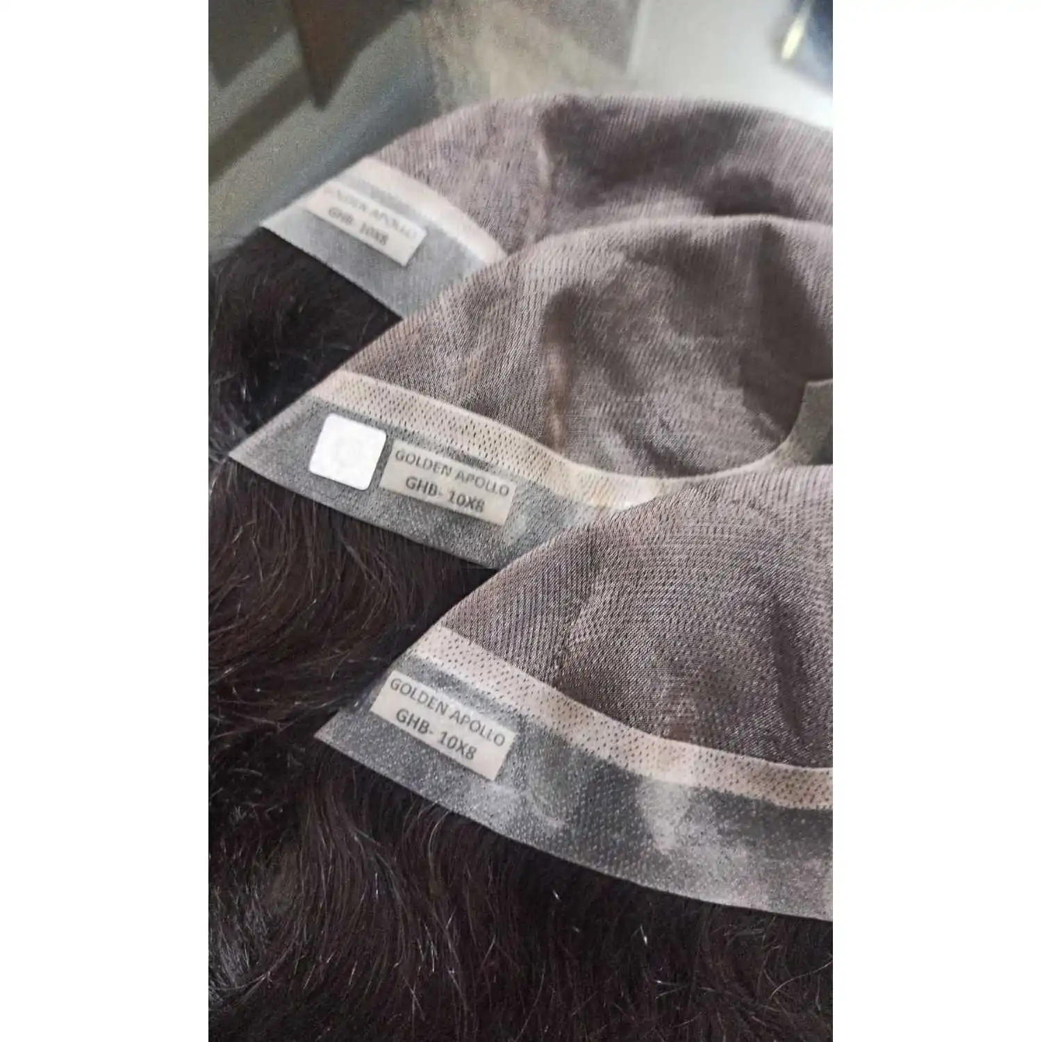 High Quality Silk Human Hair Men Wig From Indian Exporters Available In