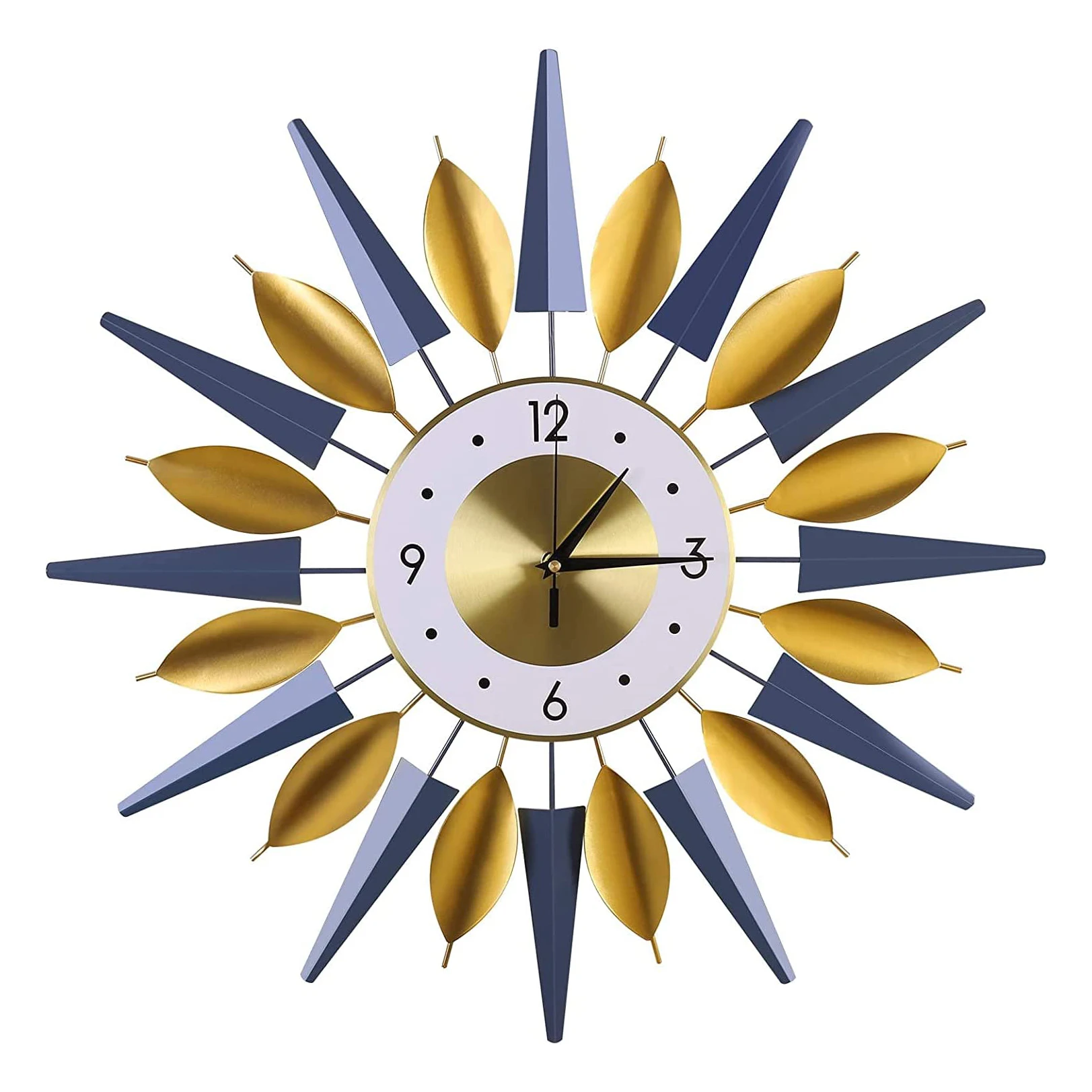 Handmade New Design European Retro Simple Clock Silent Battery Operated