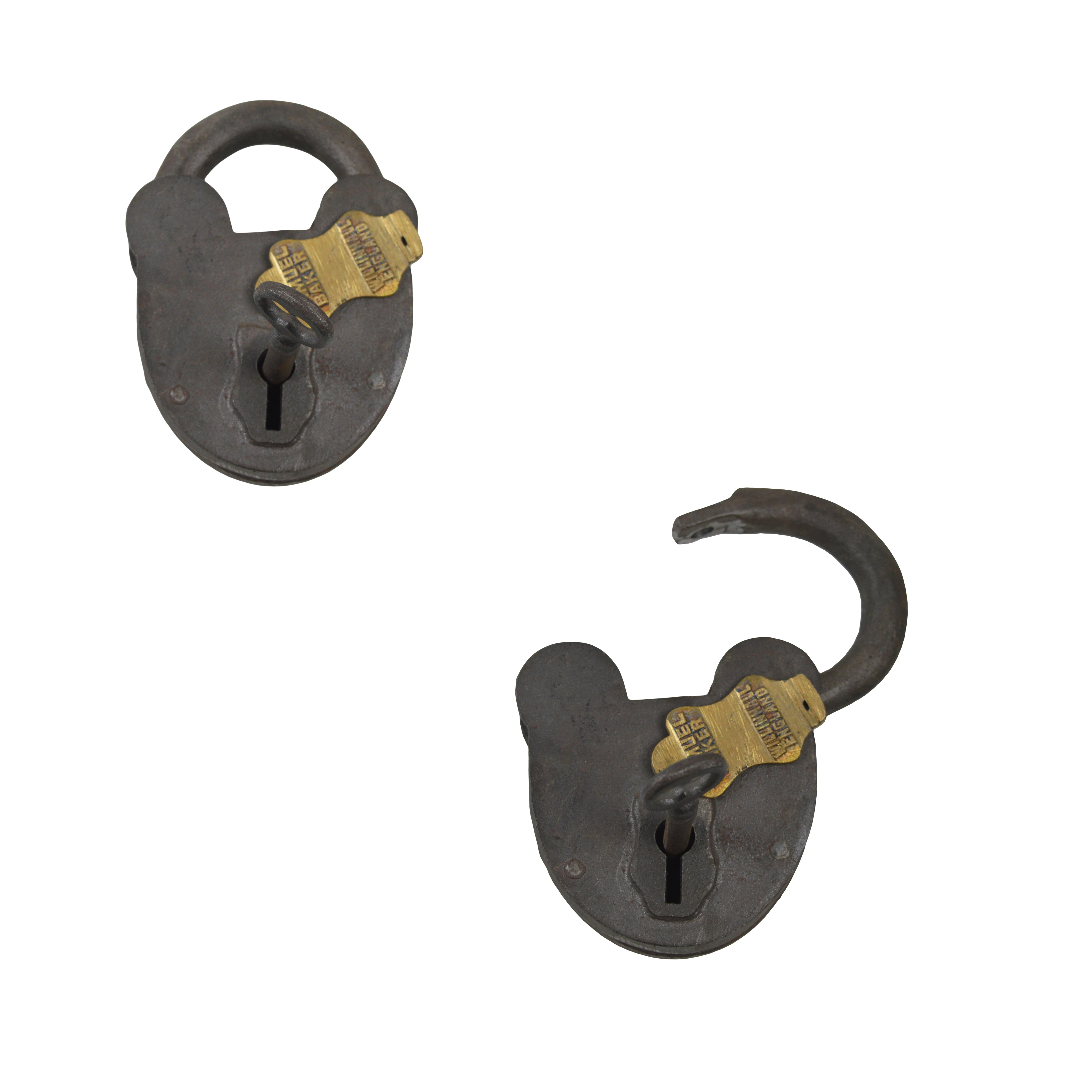 Antique Iron High Security Digital Metal Box Combination Locks Padlock