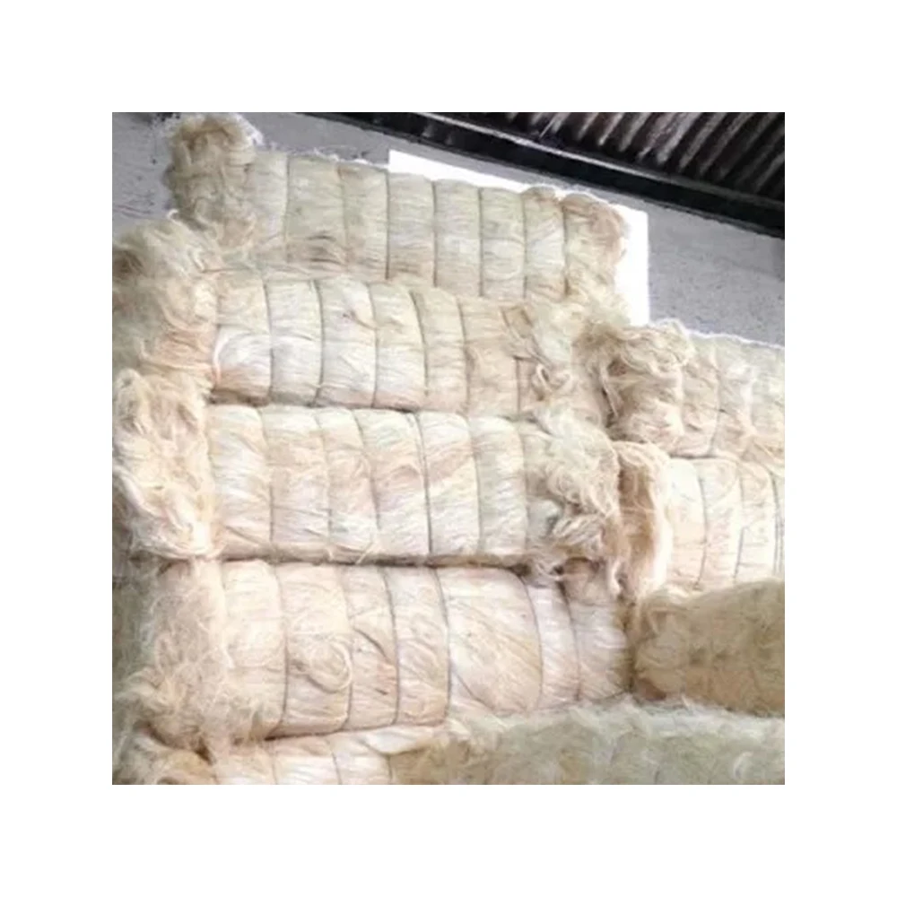 Natural Raw Sisal Fiber For Sisal Products & Industrial Use Wholesale 100120cm A Grade Top