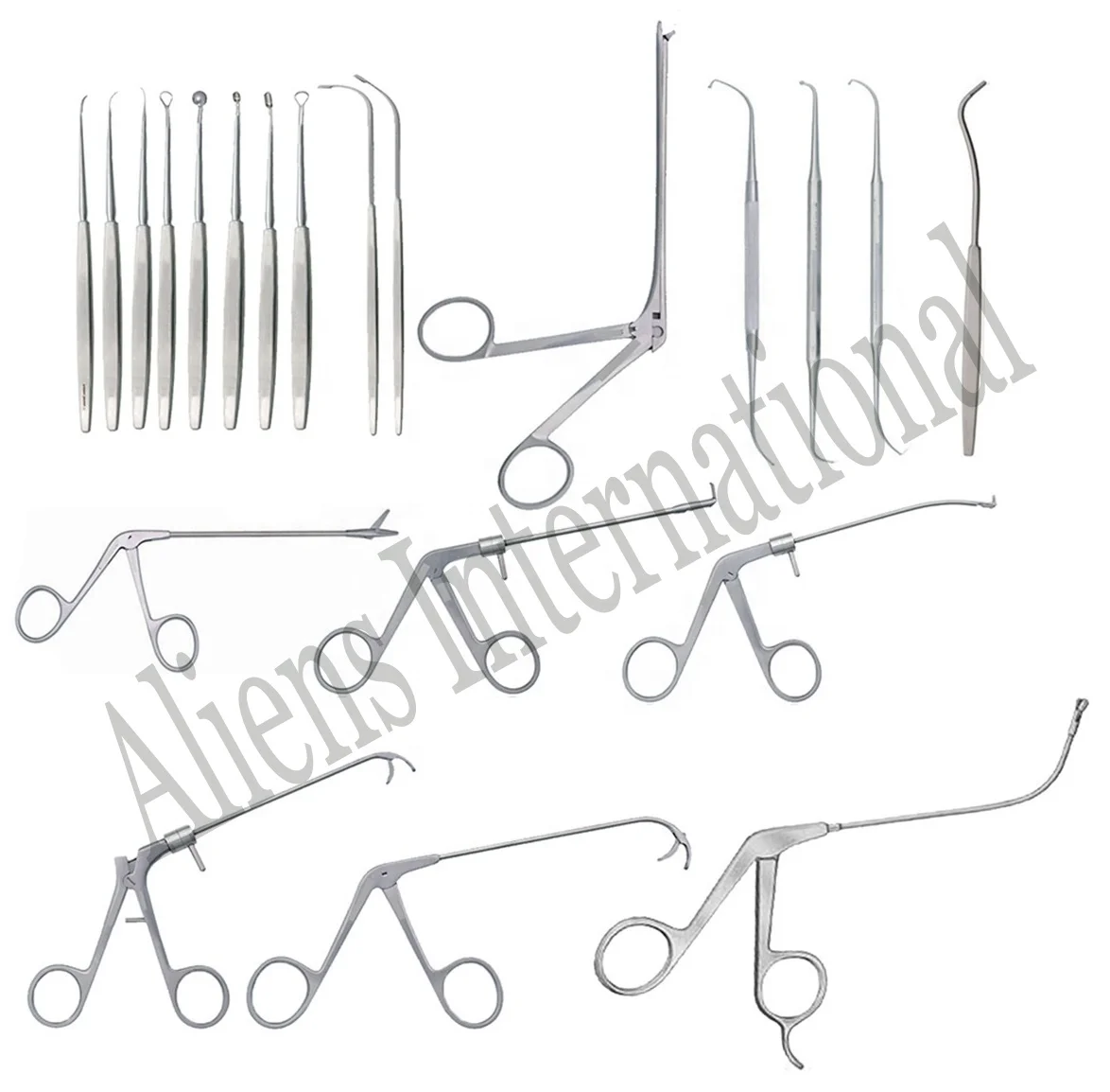 Fess Set Of Enlarge The Nasal Drainage Nasal Surgery Set Endoscopic ...