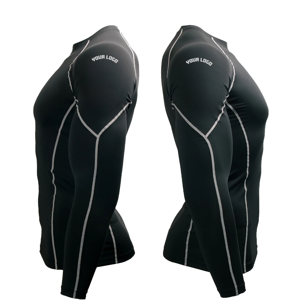 Wholesale Customized Design Brazilian Jiu Jitsu Rash Guard Quick Dry