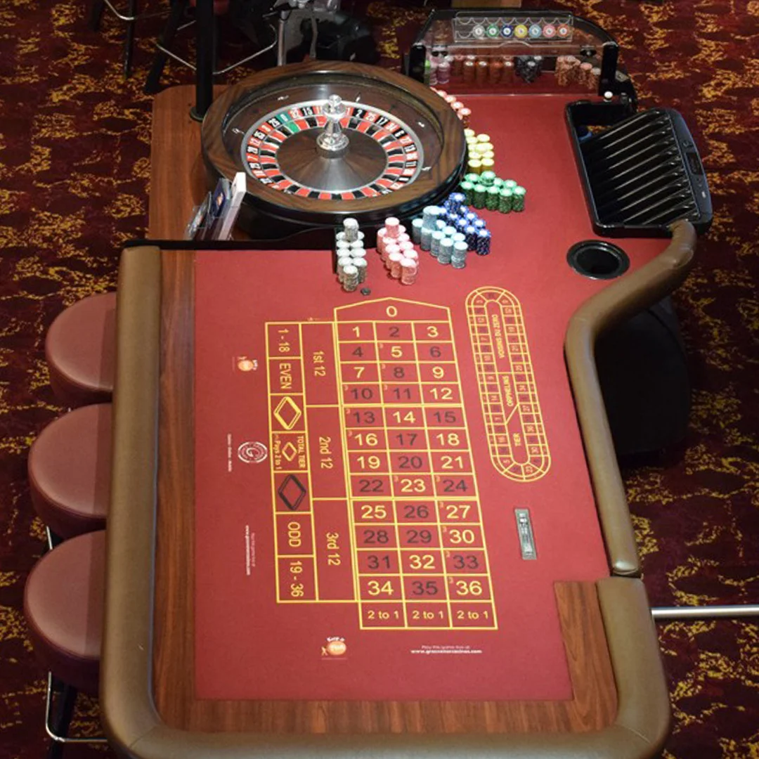 Digital Rullet Table 275*150*80cm Electronic Roulette Table - Casino Standard