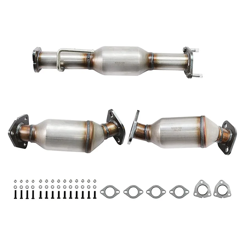 Catalytic Converter Stainless Steel High Flow For 0917 Chevrolet