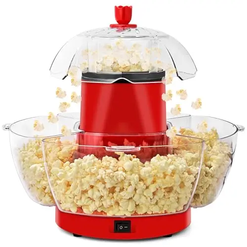 SUSTEAS Hot Air Popcorn Popper