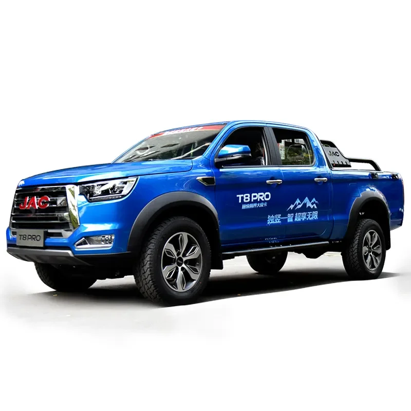 Jac T8 Utility Vehicle Left Hand Pickup Truck 4x4 With Double Cabin