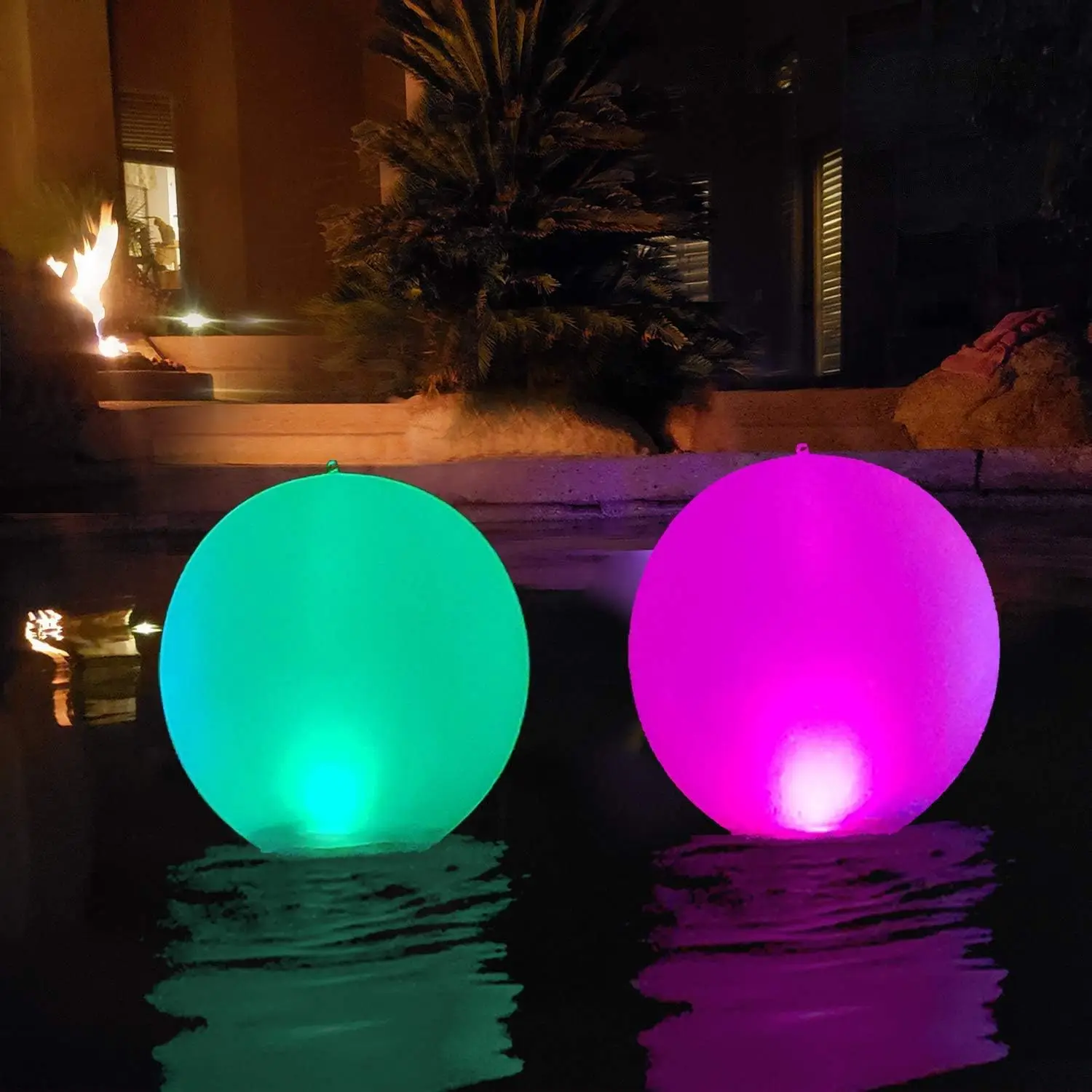 Floating Pool Lights Glow Globe