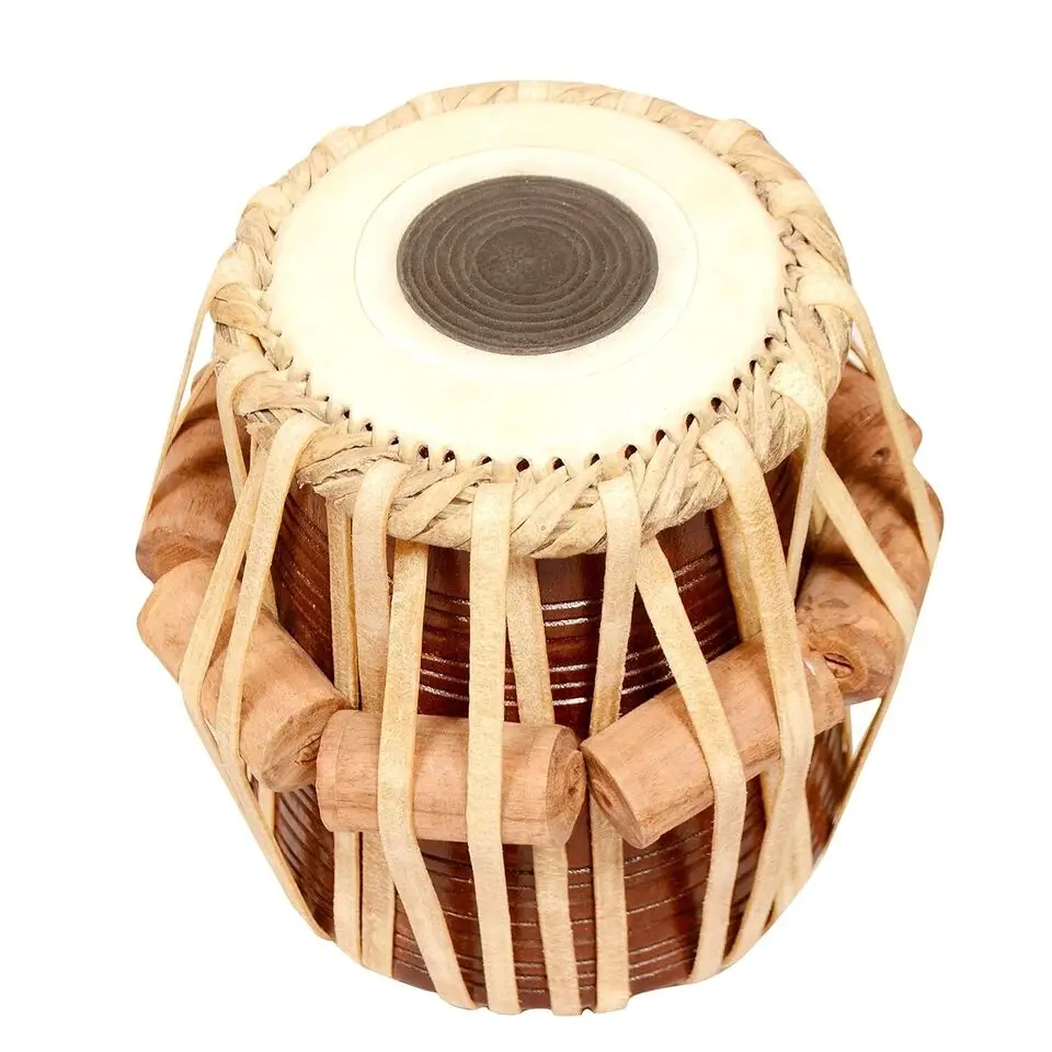 Tabla Set Professional Folk Musical Instrument Sheesham Wood Dayan