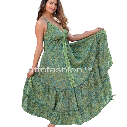 Low Prices Boho Maxi Summer Fashionable Uno Maxi Dress Woman Bohemian