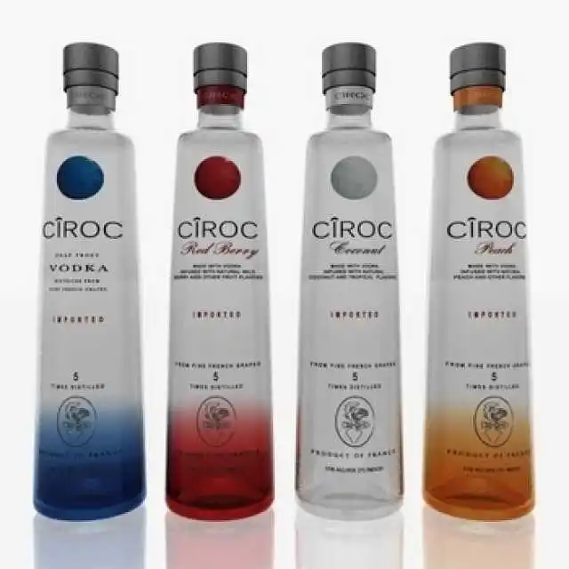 Wholesale Premium Ciroc Vodka Collections Luxury French Vodka 750ml