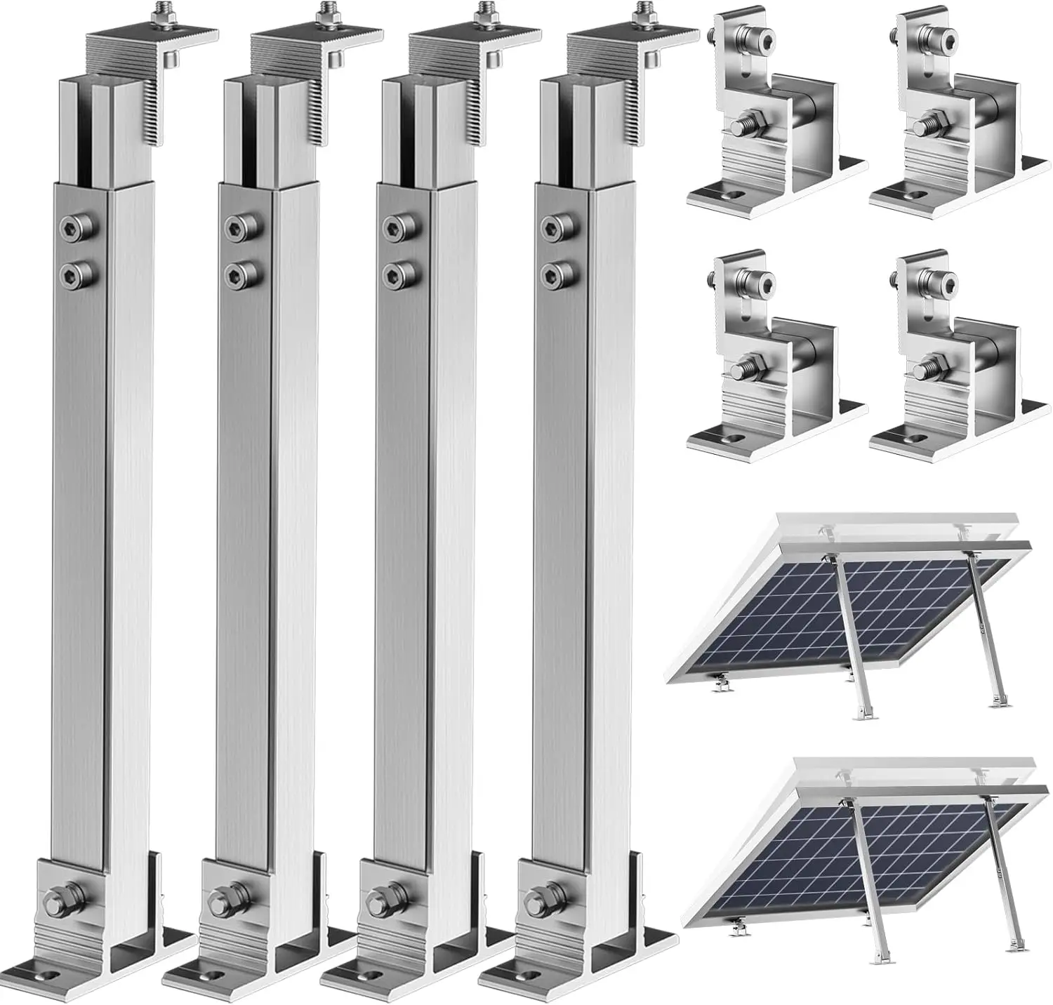 WOEFSTE Adjustable Solar Panel Tilt Mount Brackets