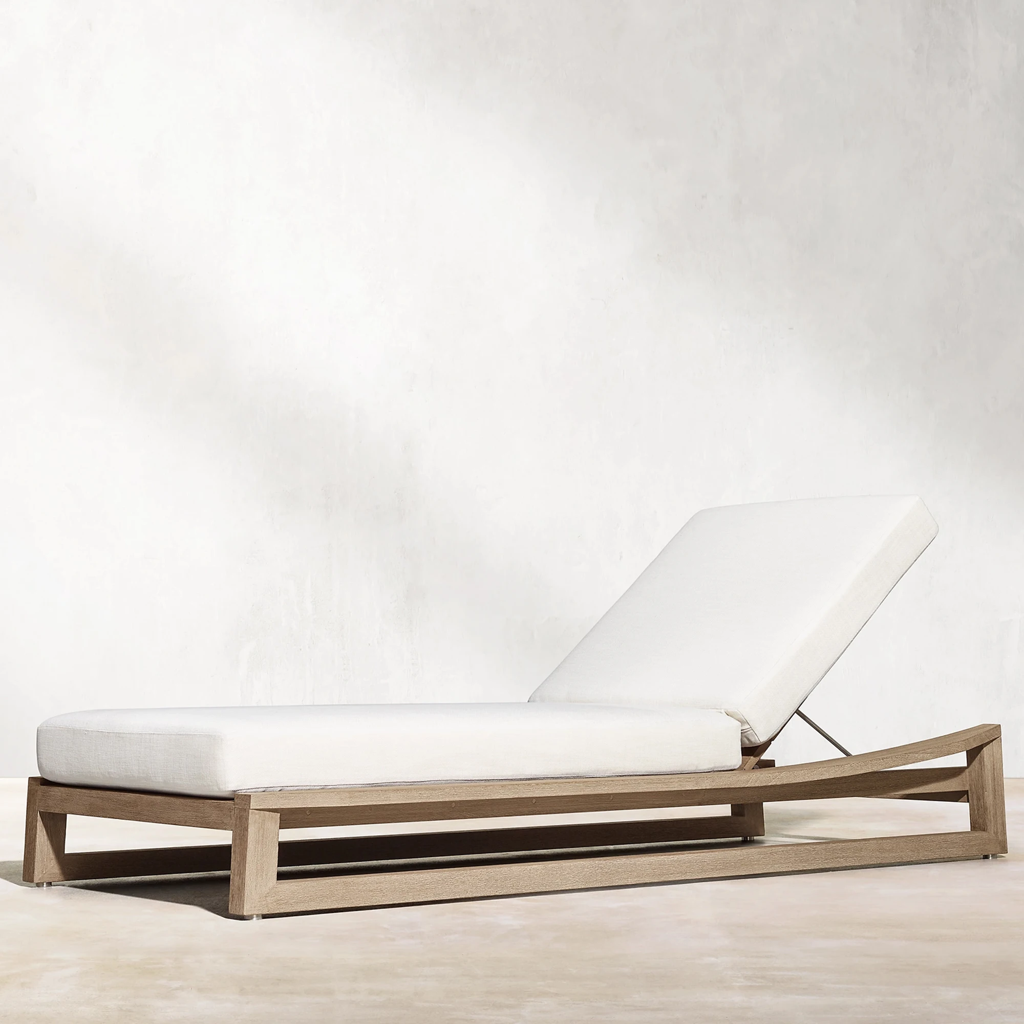 Modern Luxury Outdoor Sun Lounger Pool Side Teak Wood Furniture Yuna Buy Royal Garden