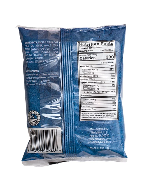 Vanilla Flavored Belgian Liege Waffles,65 G Made In Usa Buy Waffles Belgian Pearl Sugar Liege