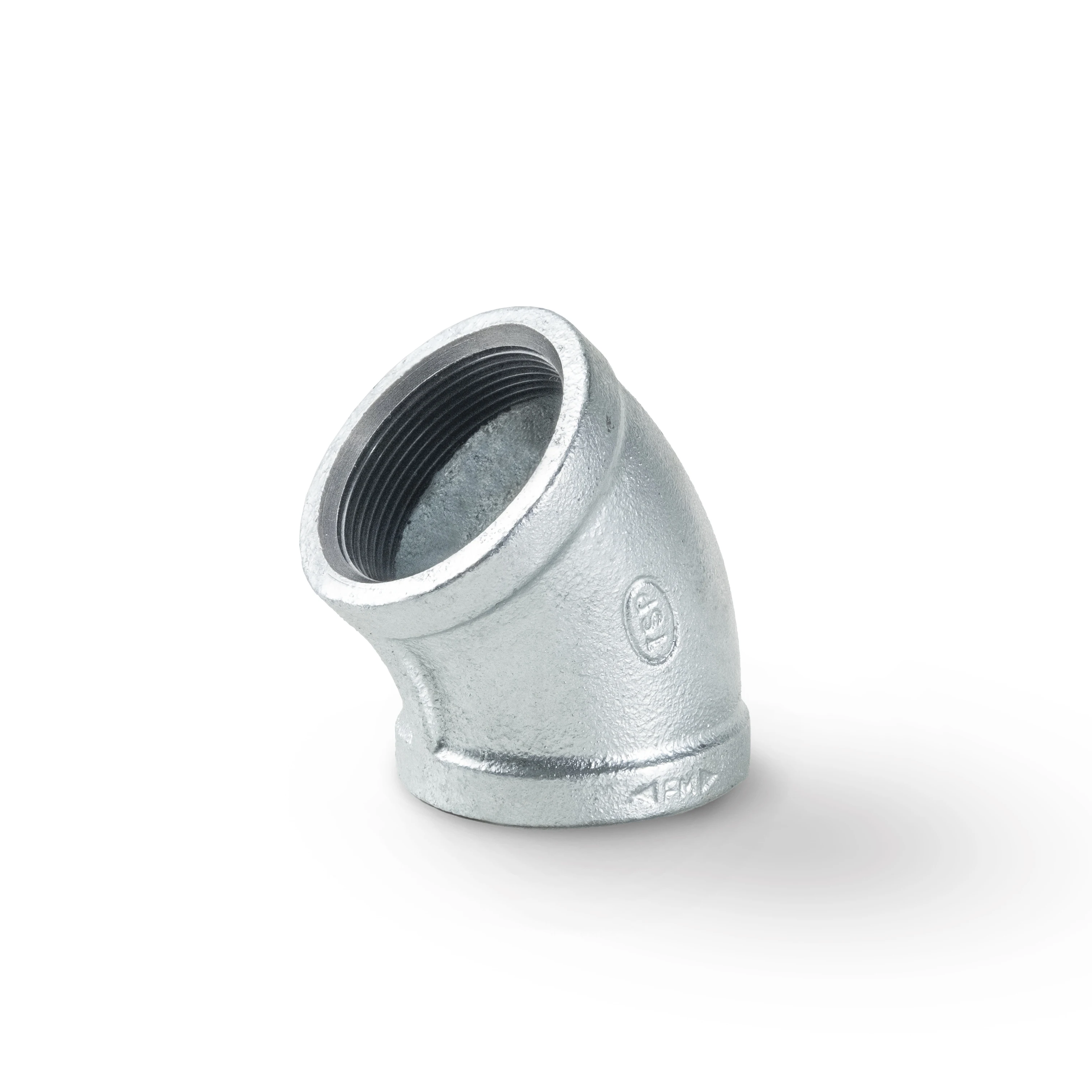 Fig No 120 Elbow 45 Degree Banded Malleable Iron Pipe Fittings Tsp Brand Buy 45 Degree Elbow