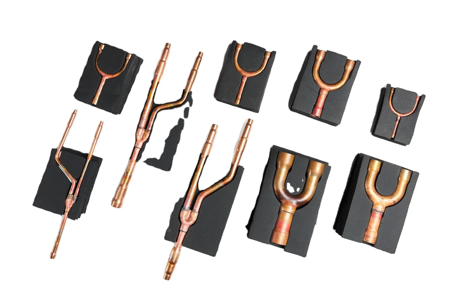 Copper Made Vrf Branch Joint Copper Pipe For Hit Series 242 Snk Vrf