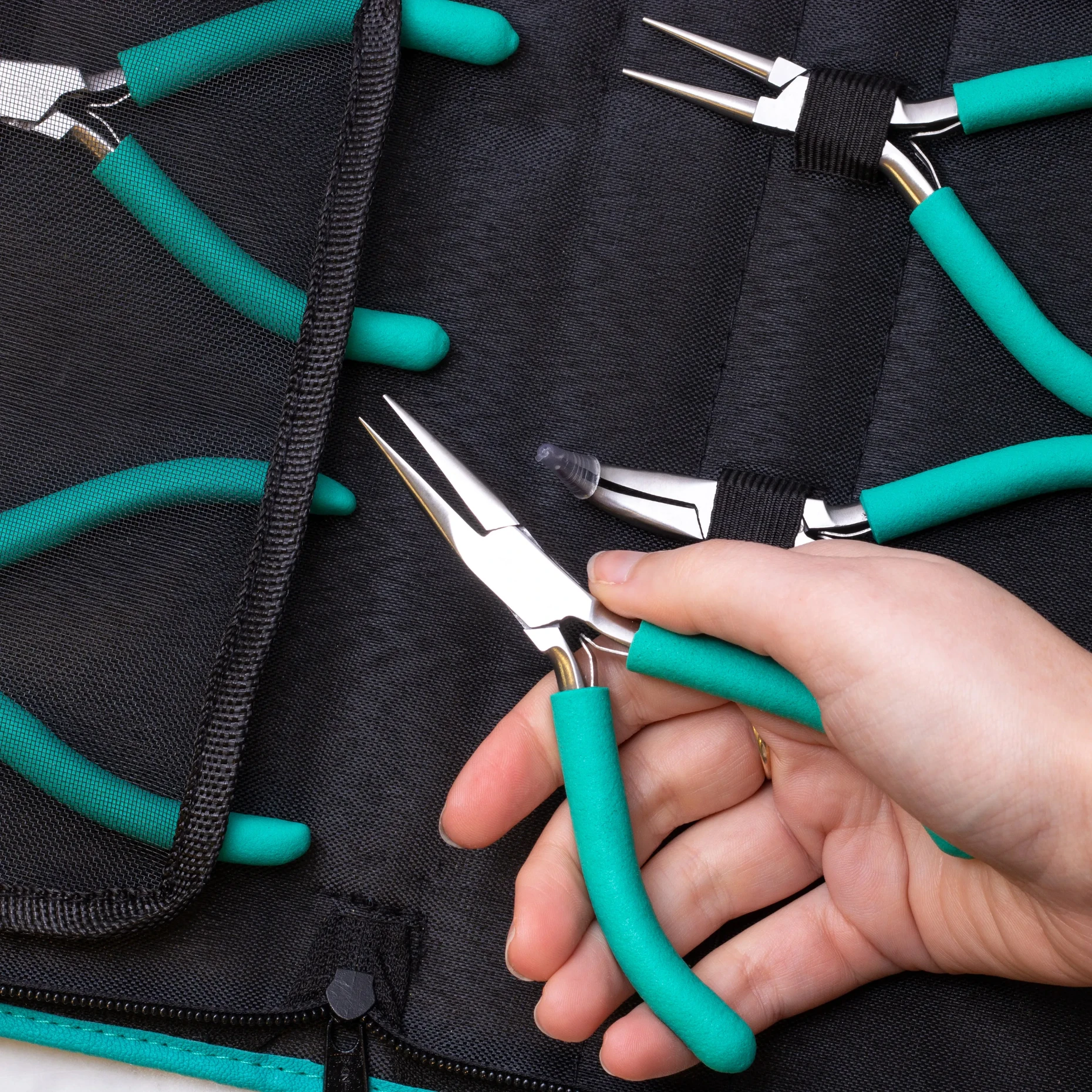 Jewelry Making Tools Kit Jewelry Pliers With Flat Nose Pliers Round