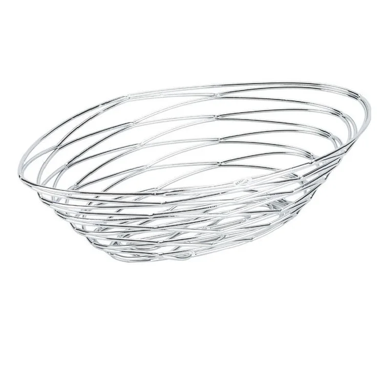 Decorative Metal Bread Basket Used At Home Kitchen Dining Tabletop For ...