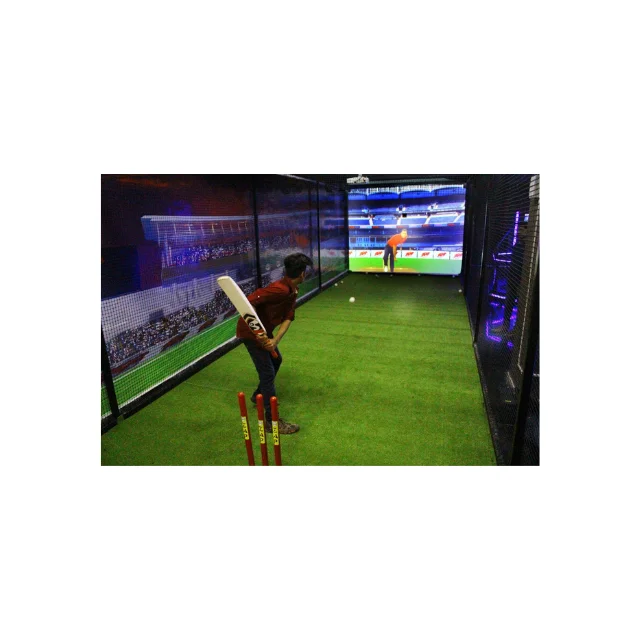 Straight Robotic Cricket Simulator Advance Cricket Entertainment