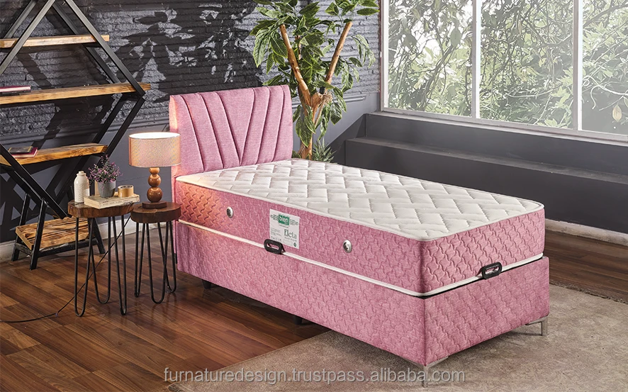 Furnaturedesign Victoria Ottoman Storage Bed Base Single Size King Size