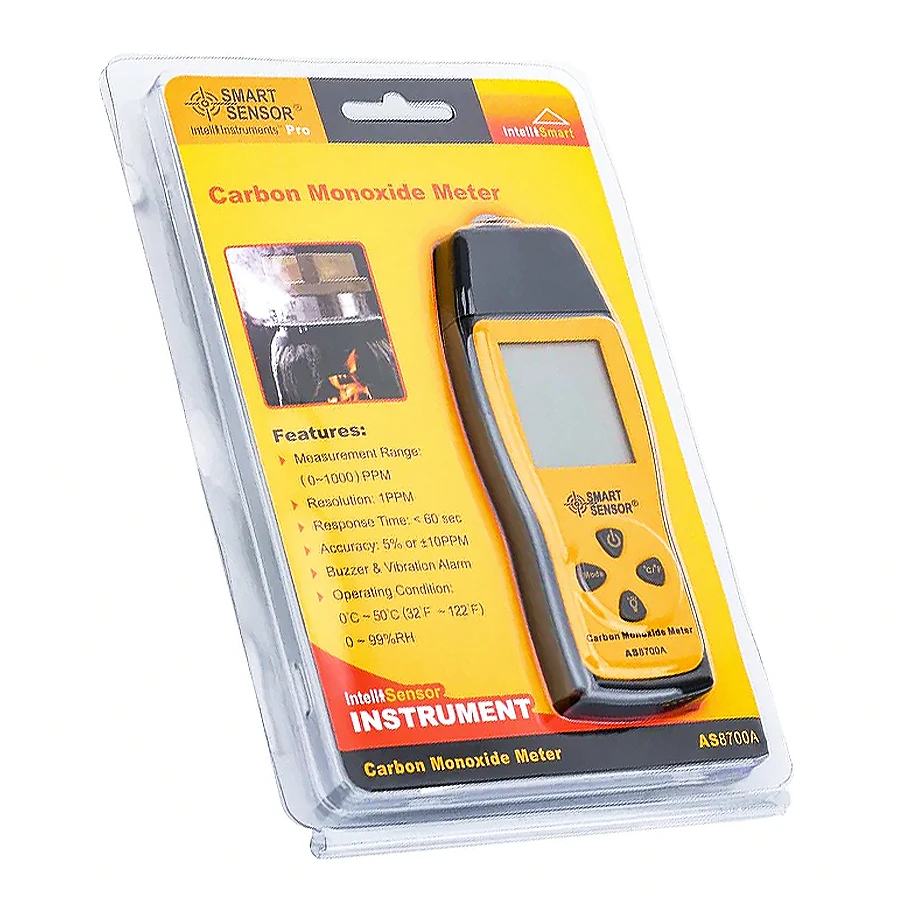 SMART SENSOR AS8700A - Precise CO Gas Analyzers for Safety