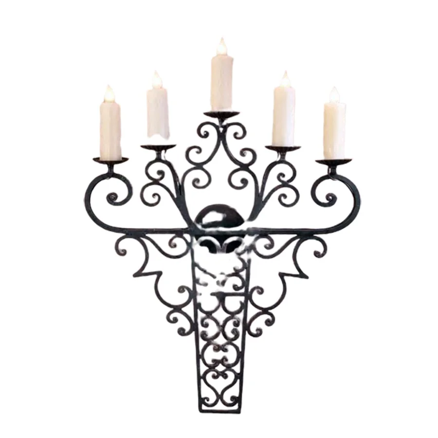 Wooden Candle Holder Pillar Embossed Design Hot Selling Floor ...