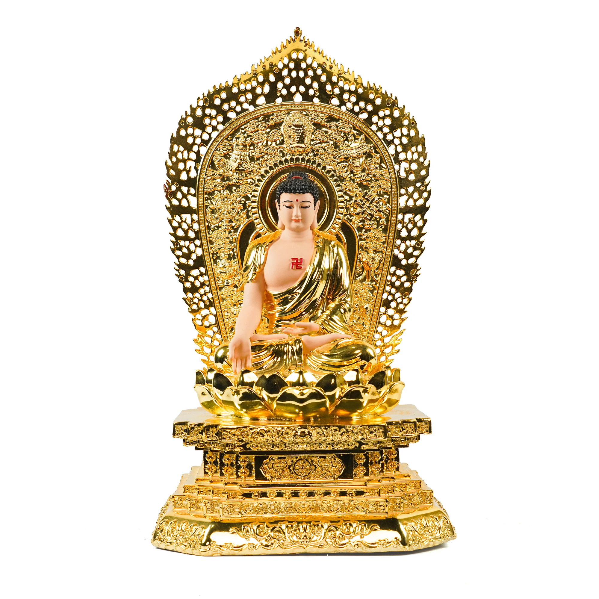 Customized Size Resin Amitabha Statue Decoration Best Quality Sculpture ...