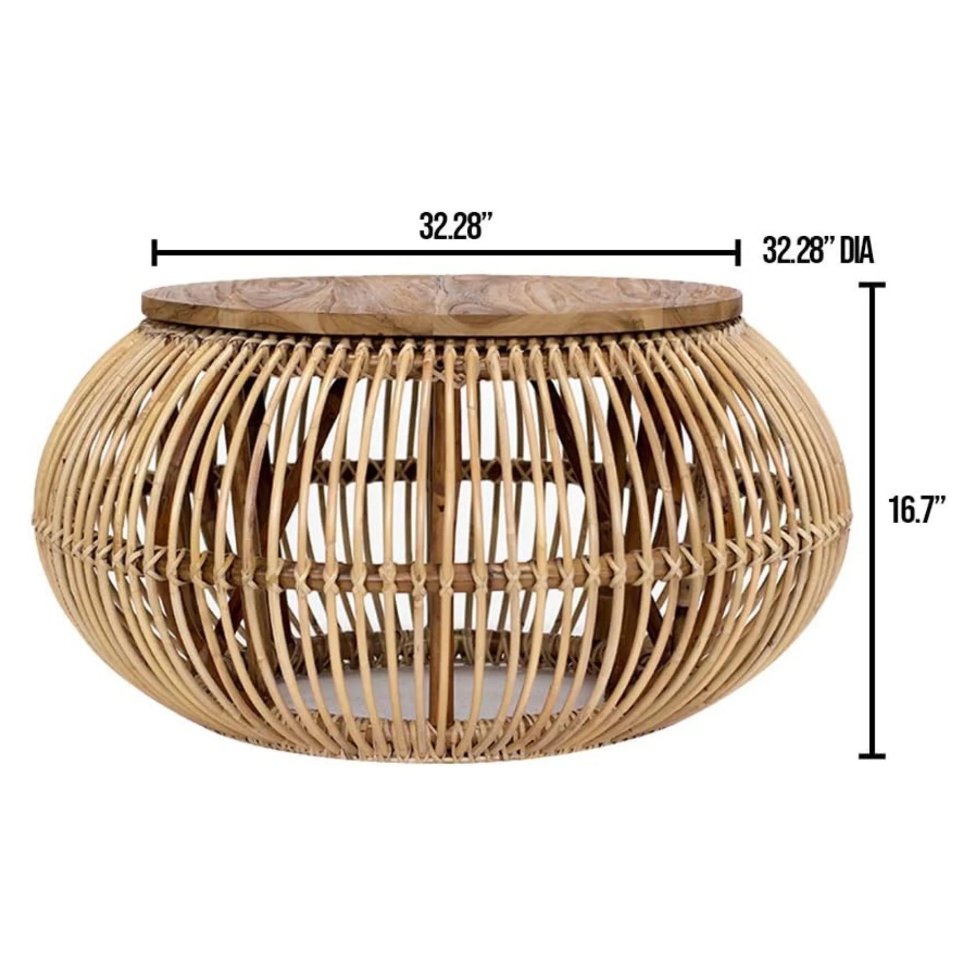 Wholesale Rattan Coffee Table With Unique Design Home Decoration High