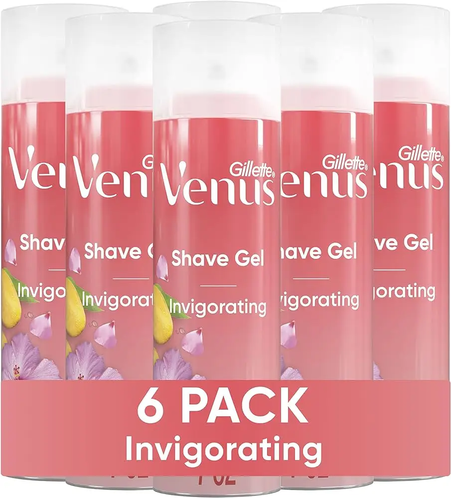 Venus Invigorating Mango & Hibiscus Scented Shave Gel,Women's Shaving