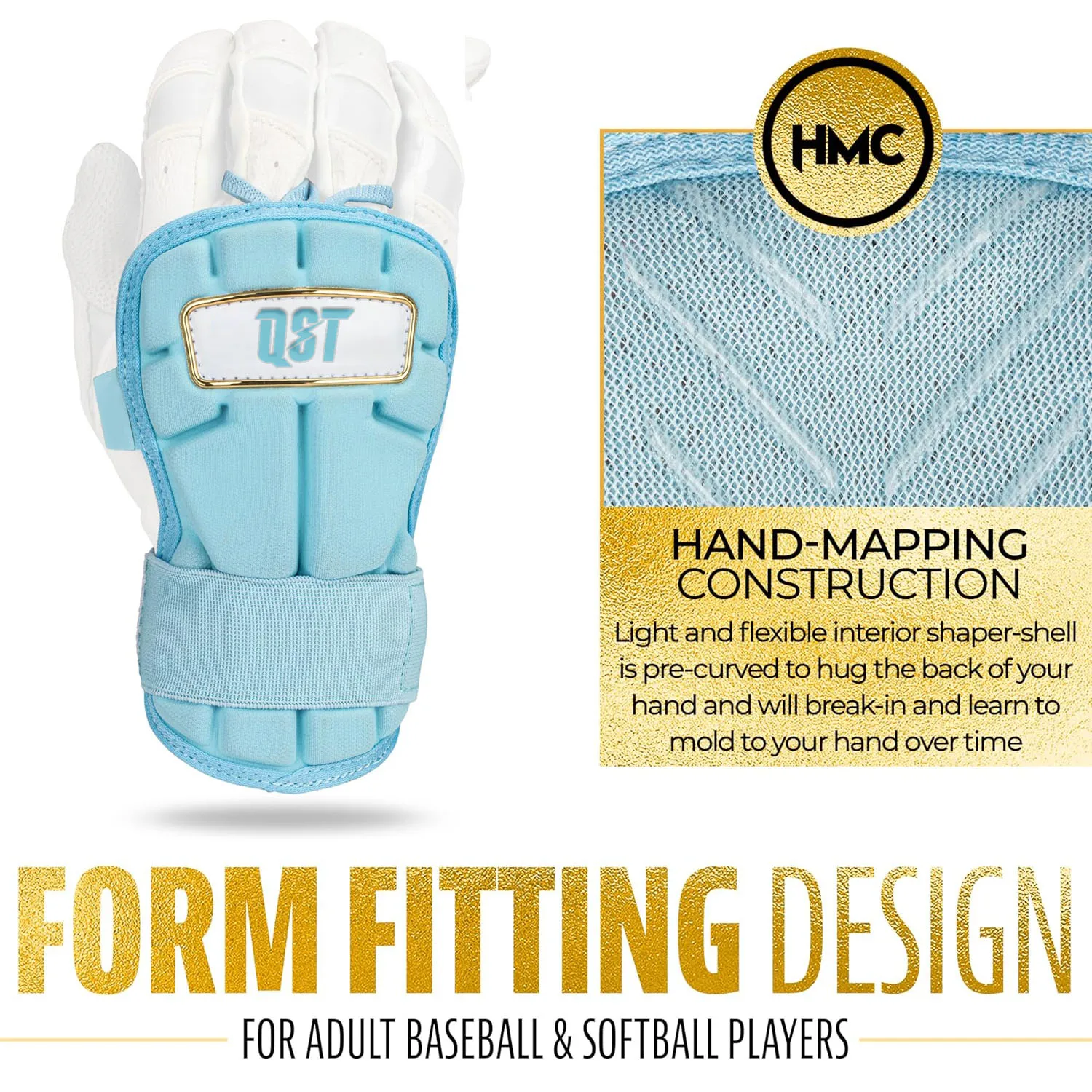 Customized Design Hand Protector Guard Softball Baseball Sliding Gloves