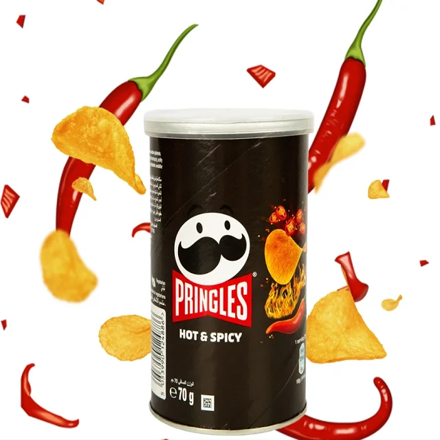 Siliconecoated Pringless Potato Chip Durable Fruit & Vegetable Snacks