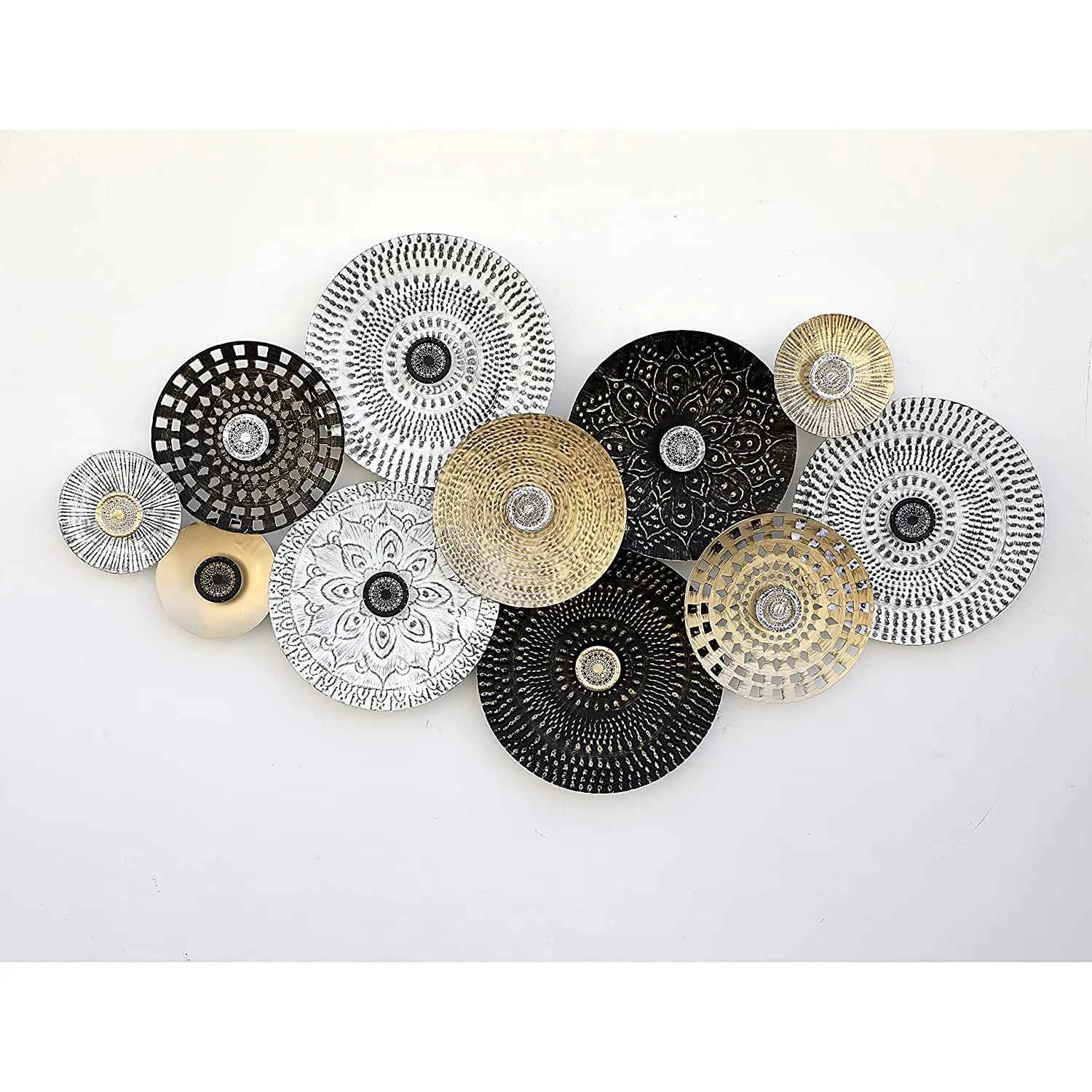 Metal Wall Art For Home Decor Decorative Hanging Sculpture Wallmount