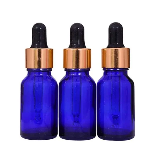 Top Quality Color Tinted Glass Dropper Bottles With Customized Size