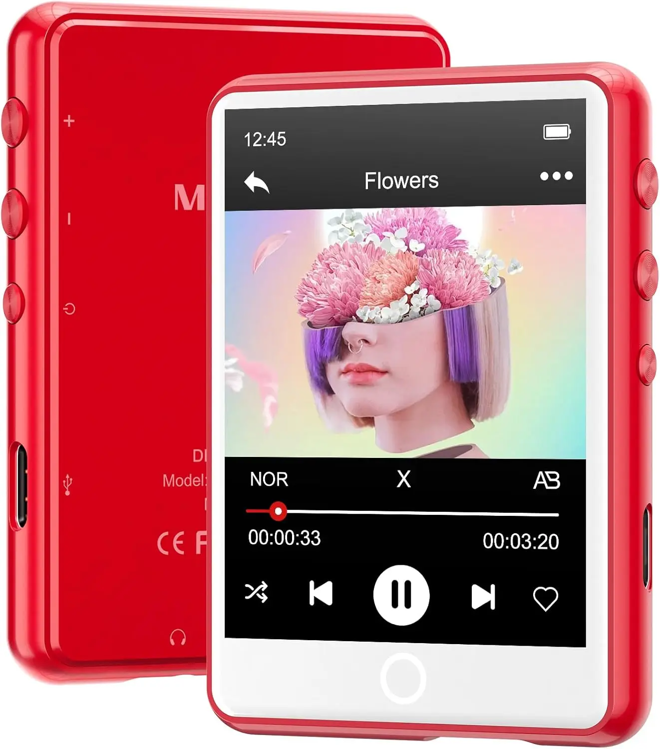 MECHEN 128GB MP3 Player Bluetooth Touch