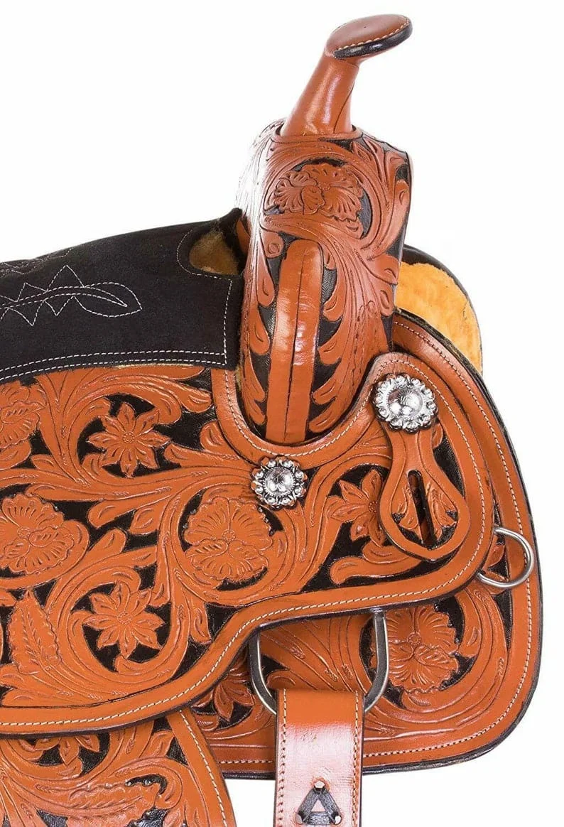 Indian Supplier Handmade Portable English Horse Saddles Western Saddles