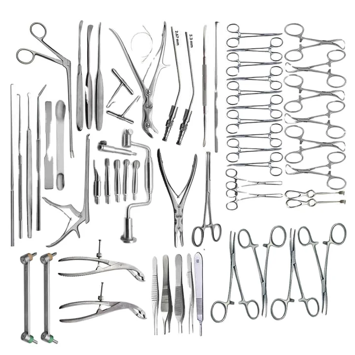 Hot Sale Neurosurgery Instruments Set Of 153pcs German Stainless Steel ...