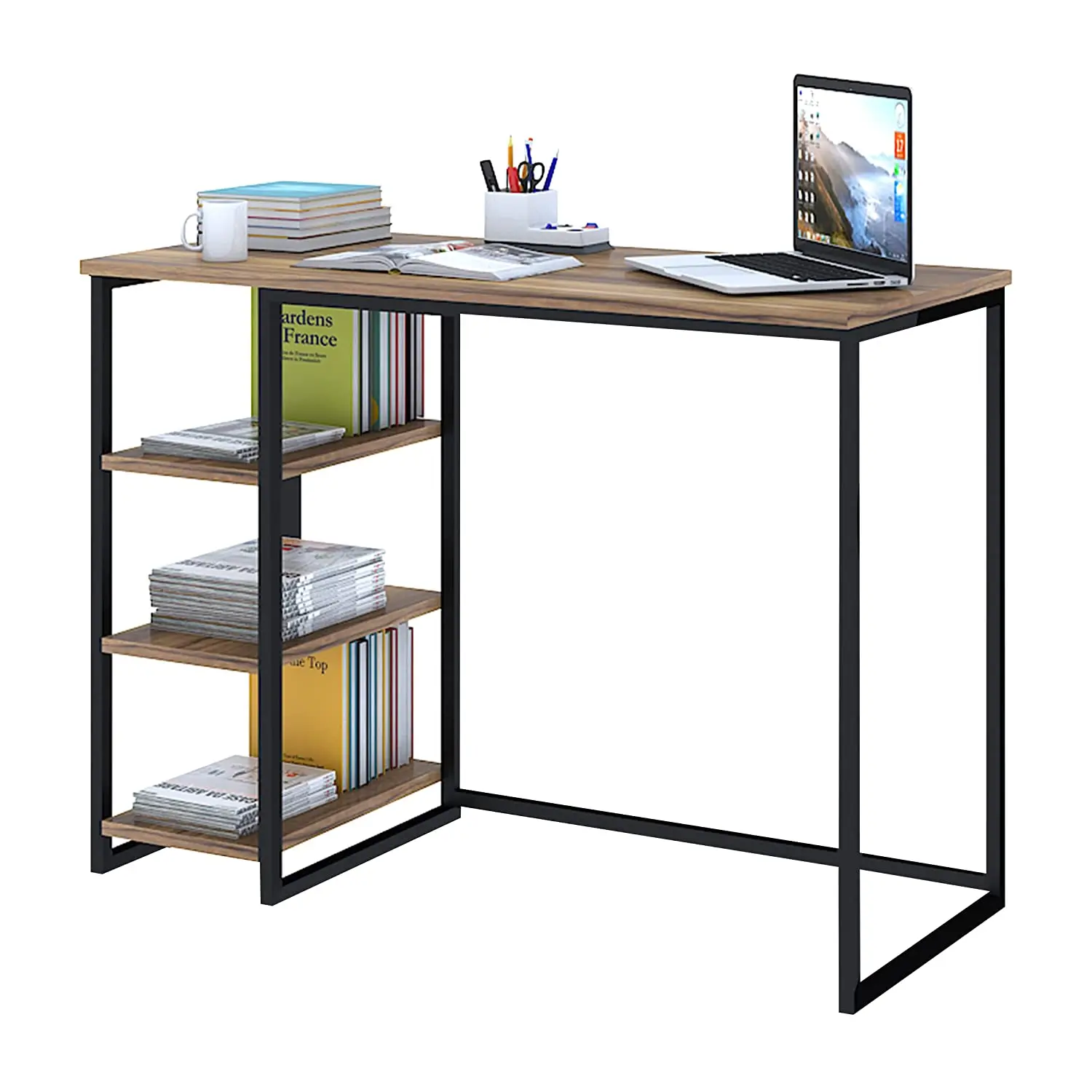 Modern Simple Style Computer Desk Metal Frame Writing Office Desks