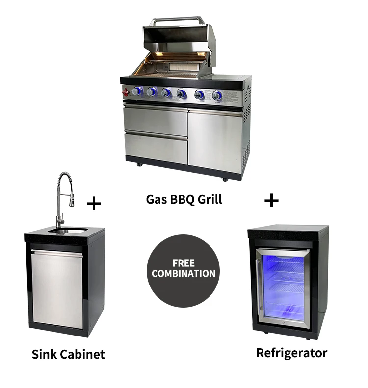 Modular Outdoor Kitchen Combination