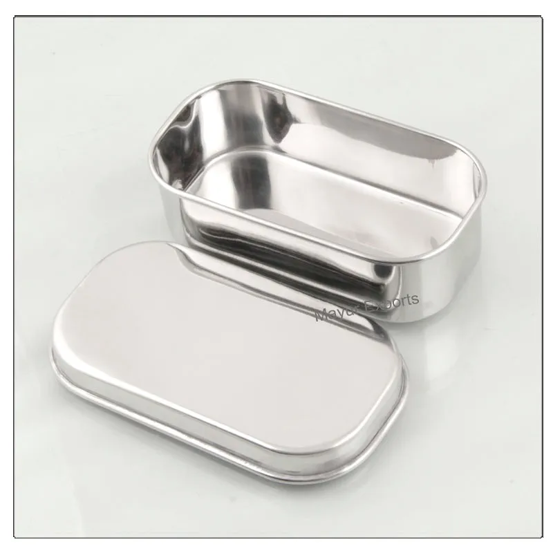 Stainless Steel Rectangular Container For Snacks And Nuts Buy