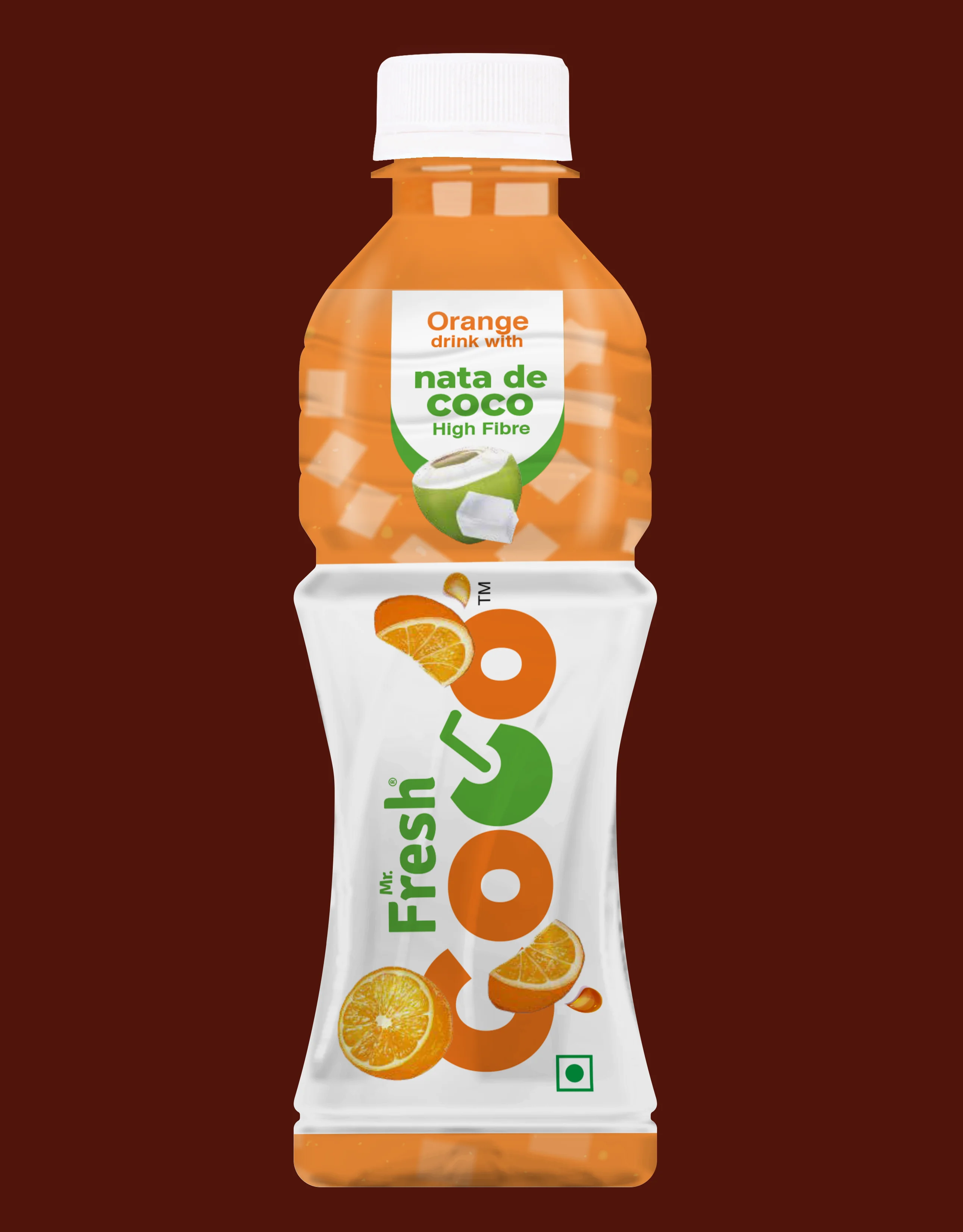Orange Fruit Drink With Nata De Coco Juice Fresh Orange Juice Sugar