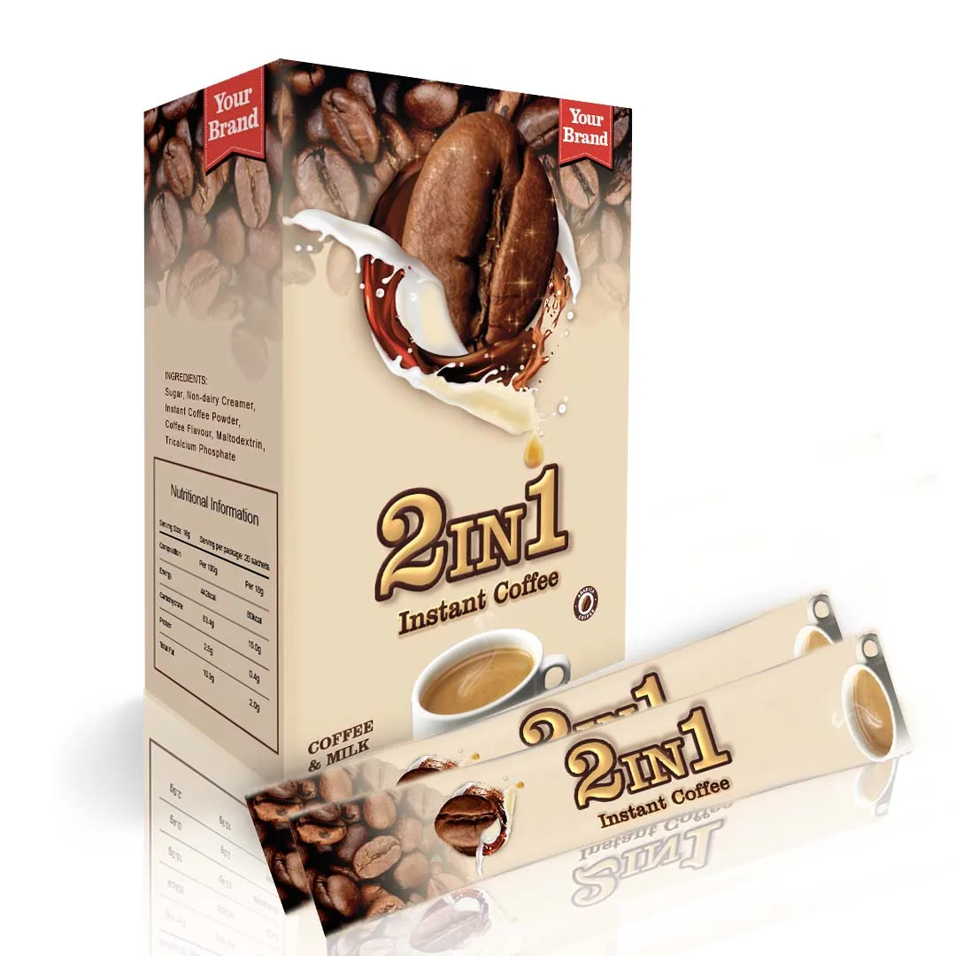 Standard Qualify Instant 2 In 1 Coffee Premium Creamer To Help Relaxing