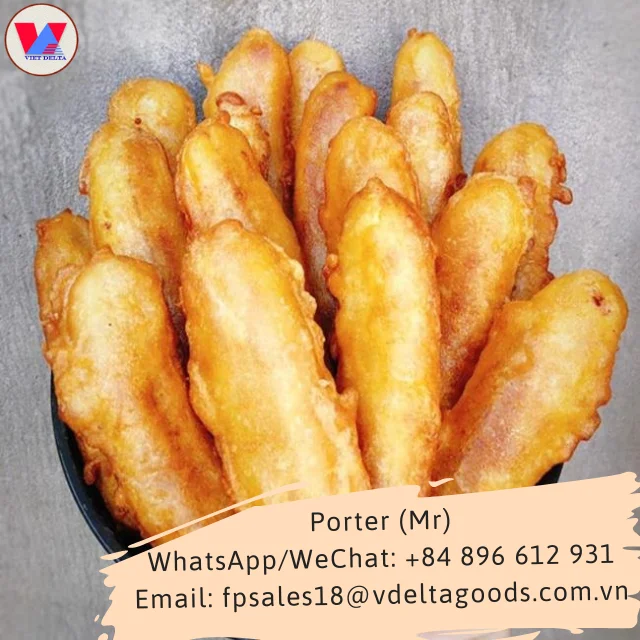 Vietnamese Frozen Famous Delicious Crispy Fried Banana Snack Holiday Buy Frozen Fried Banana