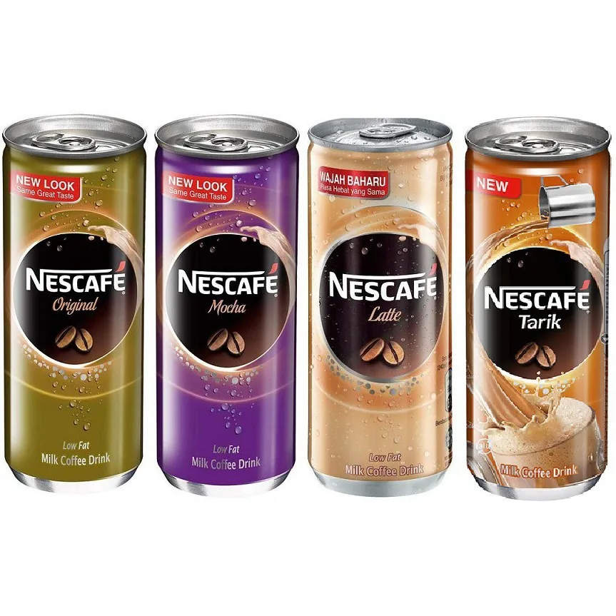 Factory Direct Price Coffee Can Drinks (original/ Mocha/ Latte/ Tarik