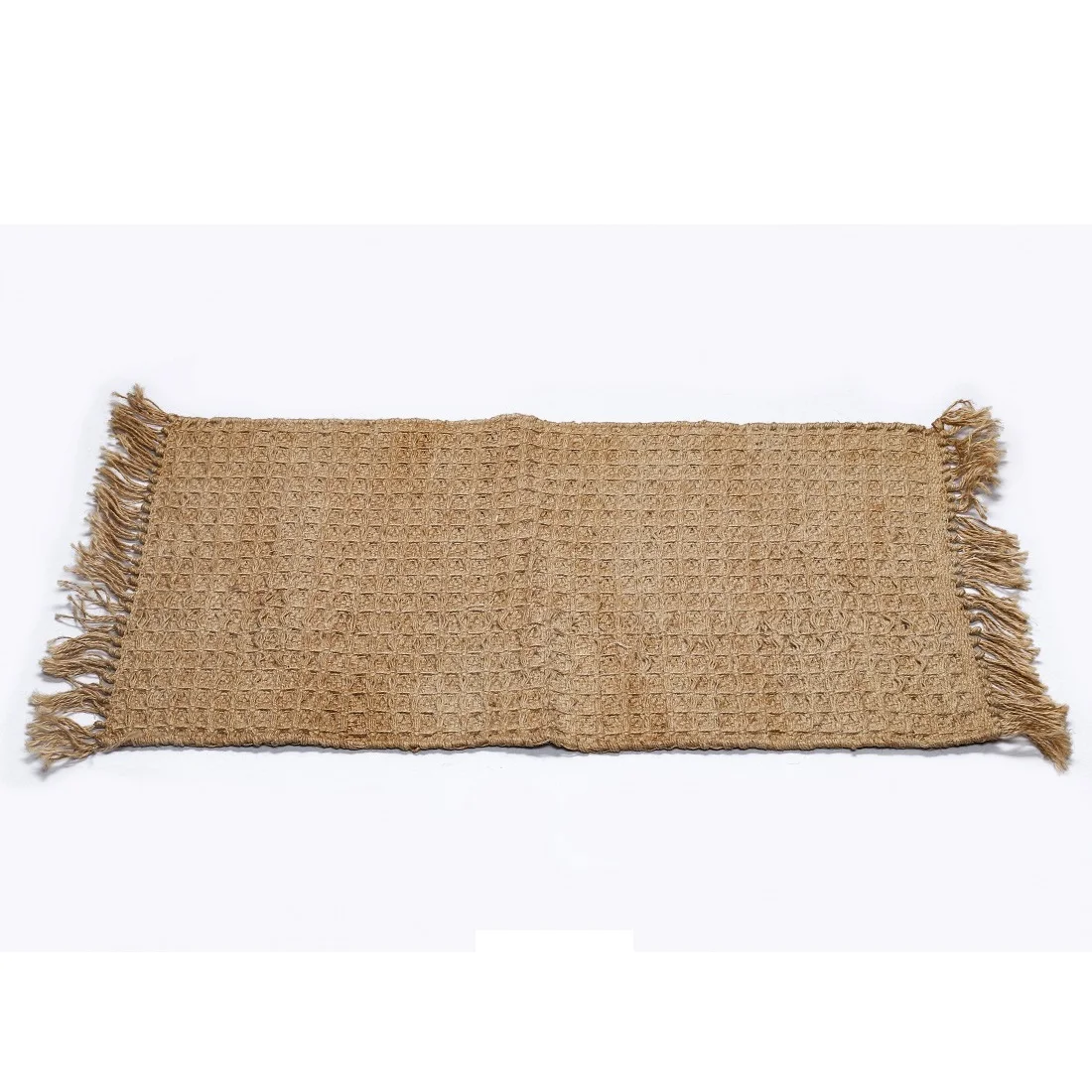 Handwoven Area Carpet 100 Anti Skid Indoor Area Rug Jute Kilim Rug Wool Jute Traditional Carpet
